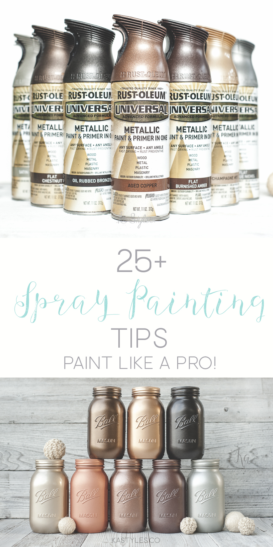 25+ Spray painting tips. Learn how to spray paint like a pro!
